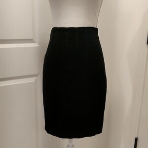 Karen Millen Classic Black Pencil Skirt Sz 4